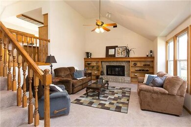 Front living area with great built ins for storage