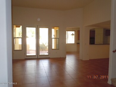 view into living room