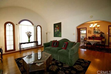 View from living room into the formal dining room.