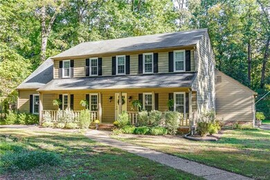 This home is located on a large, almost acre lot, 