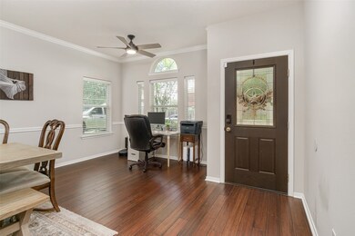 Study nook at the front of the home