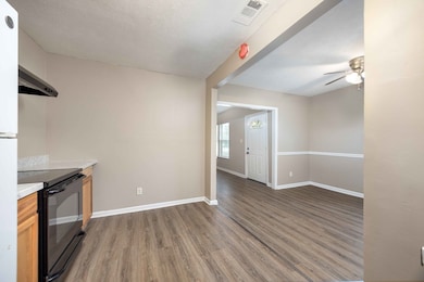 kitchen open to dining room