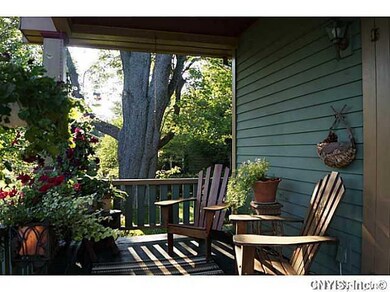 Porch - Open. Beautiful and deep covered front ent