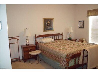 Large master bedroom, lighted closets.