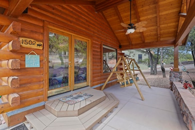 Front covered porch