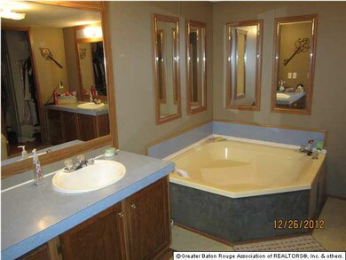 Master bath with seperate vanities, seperate showe