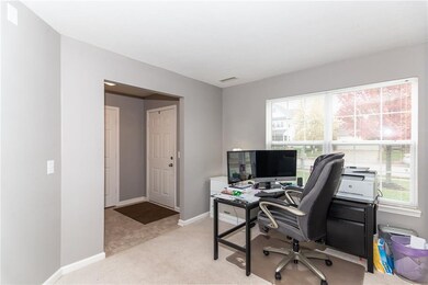 flex room right inside front door.  