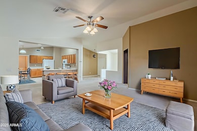 Living Room - Digitally Staged