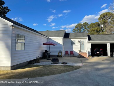 back side of house