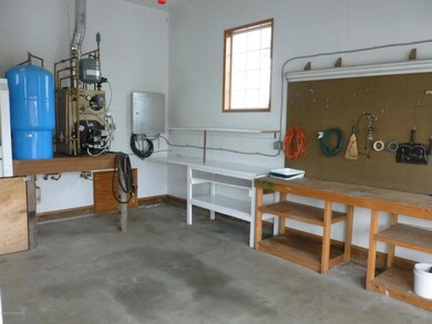 Garage, with work area!