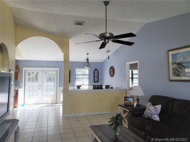 Living Area w/Vaulted Textured Ceilings