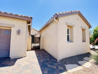 Paver path entry & Wrought Iron Doors