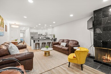Living Room with Fireplace