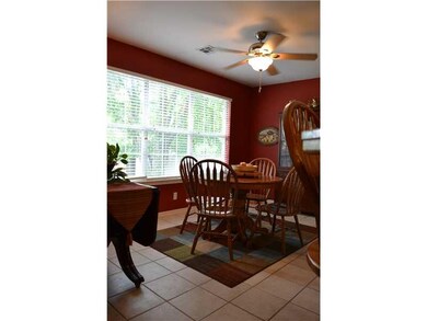 Dining Room. Nice big window in the dining area