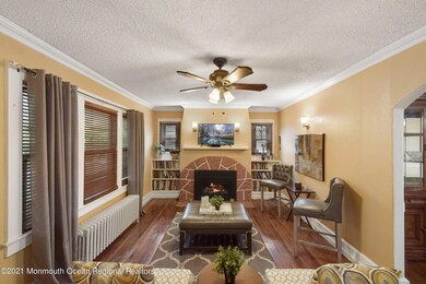Living Room & Fireplace