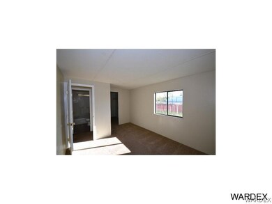Bedroom with walk in closet
