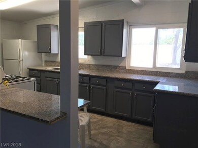New cabinets & granite counters!