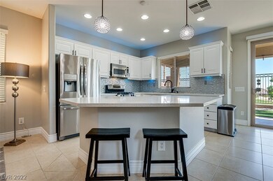Center island with custom light fixtures