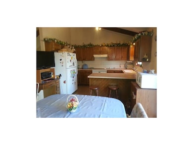 Kitchen and dining area