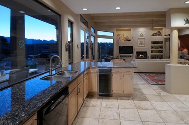 KITCHEN OPENS TO GREAT ROOM