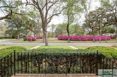 View from front porch facing park