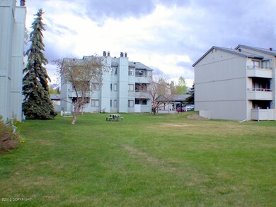 Huge common area behind condo
