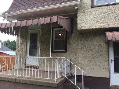 Covered back porch