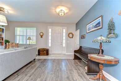 Bright foyer!