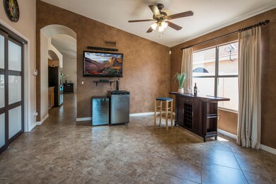Vaulted Ceilings in Formal Living/Dining