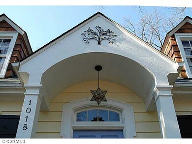 Exterior Front - Arch Over the Front Porch