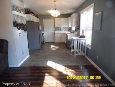 family rm looking into kitchen