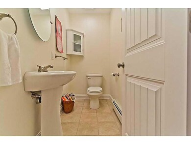 Bathroom. 1st floor half bath