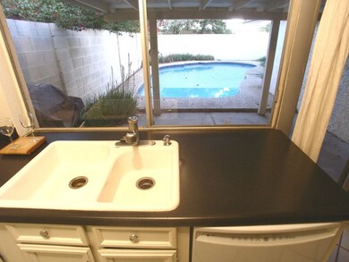 KITCHEN POOL VIEW