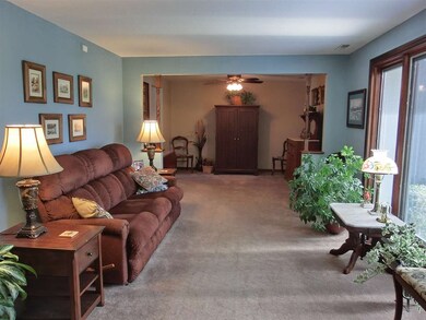 Formal living room & dining room open concept