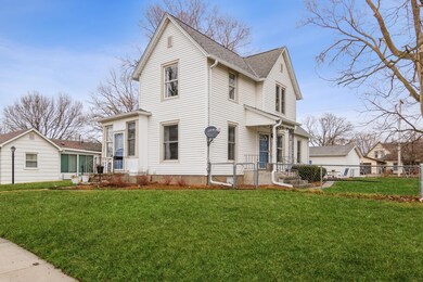 Great corner lot with fenced yard