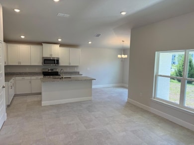 Kitchen/Dining/Living Room