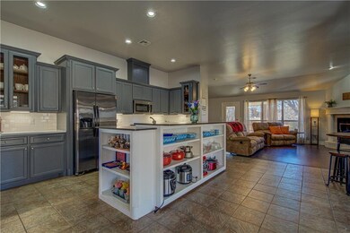 Stunning Kitchen.   Open to Family Room