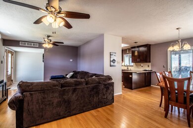 Living Room into Dining Room