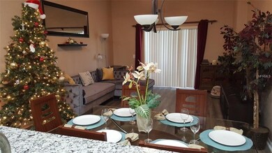 LIVING ROOM AND DINING AREA