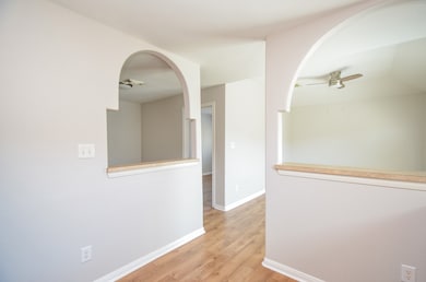 Overlooking Living Room from Kitchen