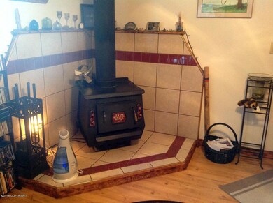 Woodstove in Living Room