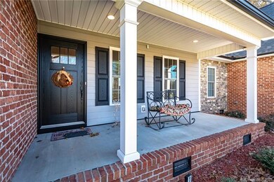 Covered front porch