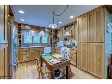 A spacious kitchen with ample cabinet space for st