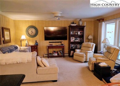 Large flat screen TV also stays with the condo.