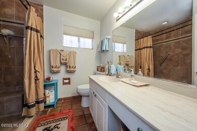 Hallway bathroom
