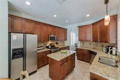 Gorgeous kitchen with custom real wood cabinets an
