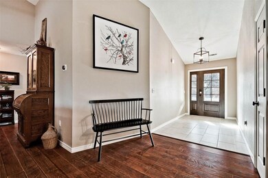 Completely remodeled home with high ceilings, grand tiled entry.