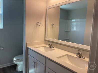 Double Quartz Vanity in 2nd Bath