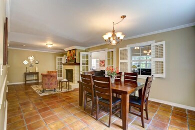 Dining room with lots of natural located off kitch
