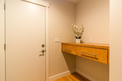 Entry from the garage